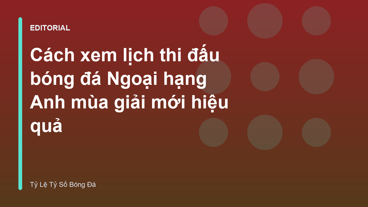 Người hâm mộ theo dõi lịch thi đấu bóng đá Ngoại hạng Anh